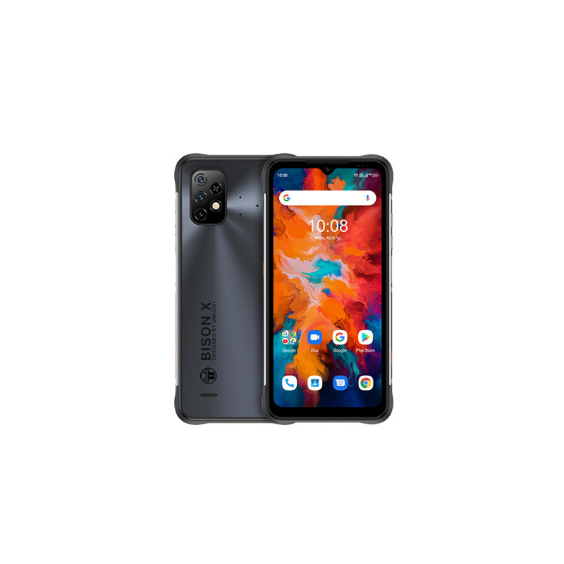 Bison X10 16,6 cm (6.53) Ranura híbrida Dual SIM Android 11 4G USB Tipo C 4 GB 64 GB 6150 mAh Negro