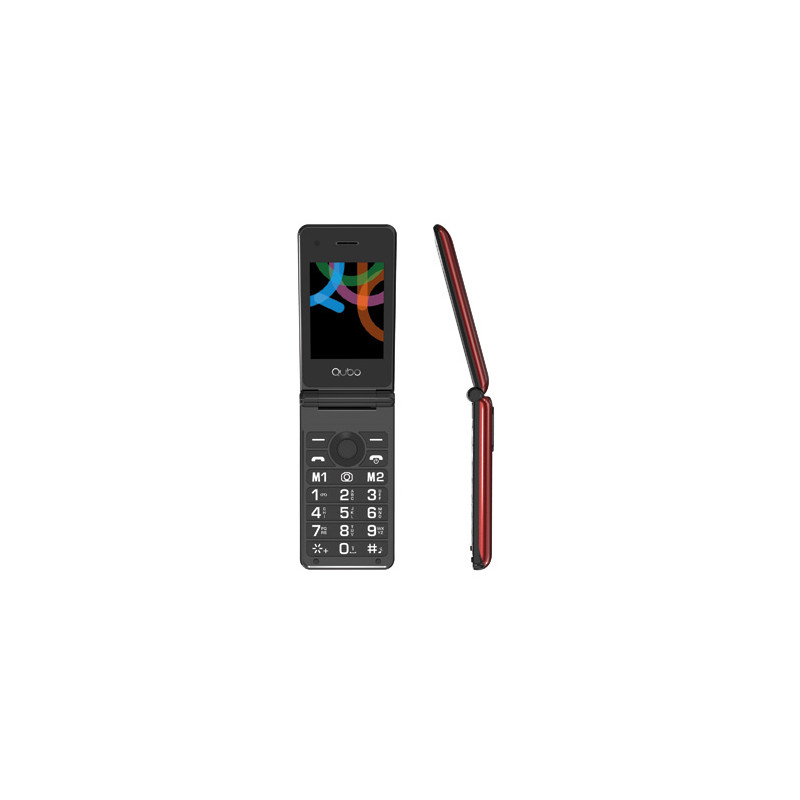 X-28 7,11 cm (2.8) Negro, Rojo Teléfono con cámara