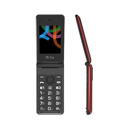 X-28 7,11 cm (2.8) Negro, Rojo Teléfono con cámara