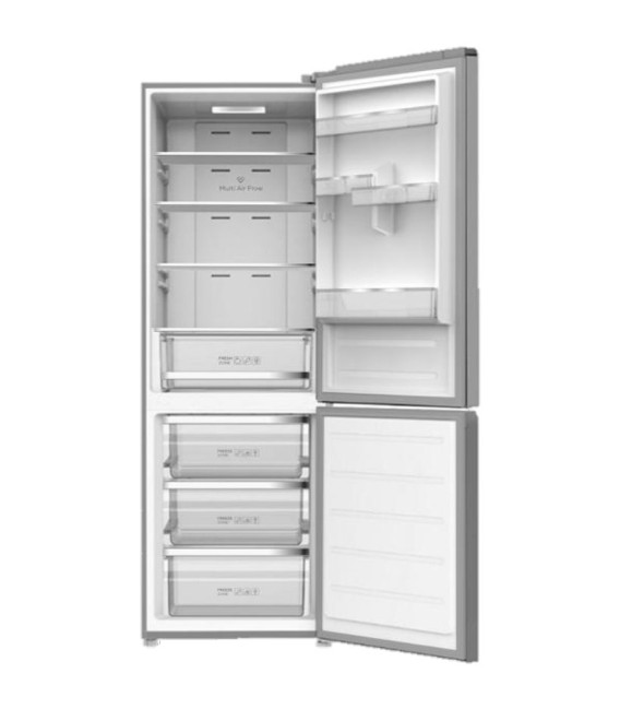 Combi TCL RP318BSE1, 185x60cm, E, 318L, Dark Inox