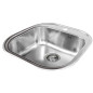 Fregadero Cata CS1, Inox, 1C, 46,5x46,2cm