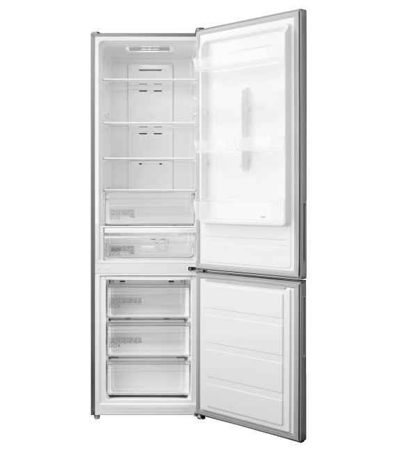 Combi Midea MDRB489FGE02OE, 201x60cm, E, NF, Inox