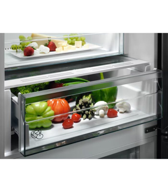 Combi AEG ORC6N361ES, 201x60cm, NF, E, Look Inox