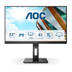 P2 22P2DU pantalla para PC 54,6 cm (21.5) 1920 x 1080 Pixeles Full HD LED Negro