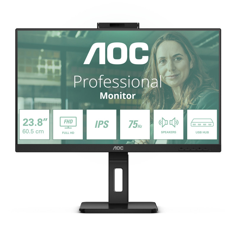 Monitor AOC 24P3QW, 23.8\", 60.5cm, 1920x1080