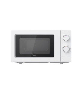 Microondas Midea MDMP0I2MKWH, 19L, 700W, Blanco