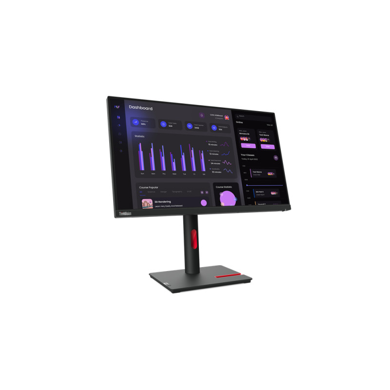 ThinkVision T24i-30 LED display 60,5 cm (23.8) 1920 x 1080 Pixeles Full HD Negro