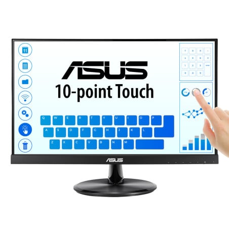 VT229H pantalla para PC 54,6 cm (21.5) 1920 x 1080 Pixeles Full HD LED Pantalla táctil Negro