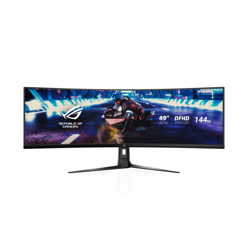 ROG Strix XG49VQ pantalla para PC 124,5 cm (49) 3840 x 1080 Pixeles UltraWide Full HD LED Negro