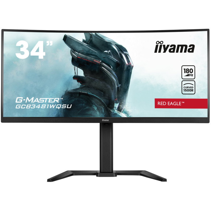 G-MASTER GCB3481WQSU-B1 pantalla para PC 86,4 cm (34) 3440 x 1440 Pixeles UltraWide Quad HD LCD Negro