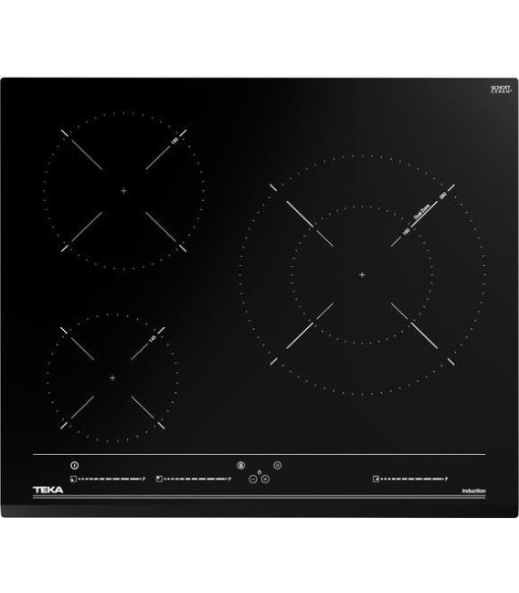 Inducción Teka IZC63015, 3 zonas, Biselada