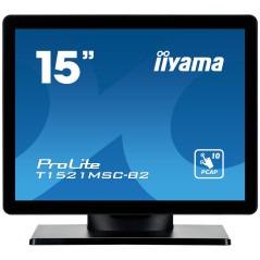 ProLite T1521MSC-B2 pantalla para PC 38,1 cm (15) 1024 x 768 Pixeles XGA LED Pantalla táctil Mesa Negro