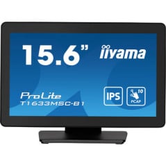 ProLite T1633MSC-B1 pantalla para PC 39,6 cm (15.6) 1920 x 1080 Pixeles Full HD LCD Pantalla táctil Negro