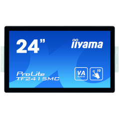 ProLite TF2415MC-B2 pantalla para PC 60,5 cm (23.8) 1920 x 1080 Pixeles Full HD LCD Pantalla táctil Multi-usuario Negro