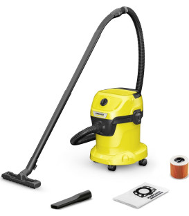 ASPIRADOR KARCHER WD3 SOLIDO LIQUIDO Y SOPLADOR