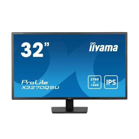 ProLite X3270QSU-B1 pantalla para PC 80 cm (31.5) 2560 x 1440 Pixeles Wide Quad HD LED Negro