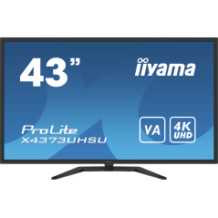 ProLite X4373UHSU-B1 pantalla para PC 108 cm (42.5) 3840 x 2160 Pixeles 4K Ultra HD Negro