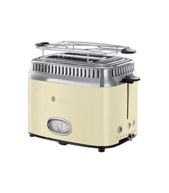 Tostador Russell Hobbs 2168256, retro, crema