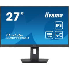 ProLite pantalla para PC 68,6 cm (27) 2560 x 1440 Pixeles Full HD LED Negro