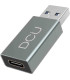 Adaptador usb DCU 30402060, 3.0 a usb tipo c alumi