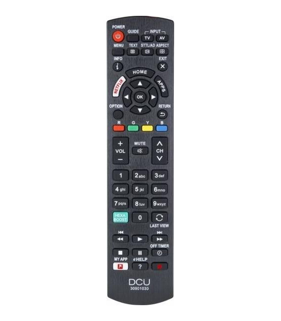 Mando a distancia DCU 30901030, para panasonic