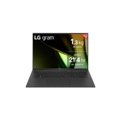 Gram 17ZD90S-G.AX75B ordenador portatil Intel Core Ultra 7 155H Portátil 40,6 cm (16) WQXGA 16 GB LPDDR5-SDRAM 512 GB SSD Wi-Fi