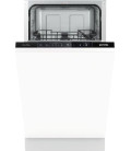 Lavavajillas Gorenje GV531E10, 9 cub, E, 45cm, in