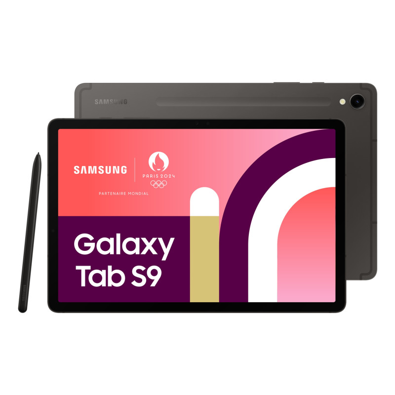 Galaxy Tab S9 SM-X710N Qualcomm Snapdragon 128 GB 27,9 cm (11) 8 GB Wi-Fi 6 (802.11ax) Android 13 Grafito