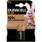 Pila Duracell Alcalina Plus Power 9V 6LR61 K1