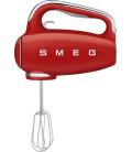 Amasadora Smeg HMF01RDEU, varillas, roja, style50