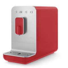 Cafetera superautomatica Smeg BCC01RDM, 19bar, Roj