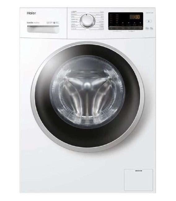 Lavadora Haier HW80BP1439NIB, 8kg, 1400rpm, A, inv