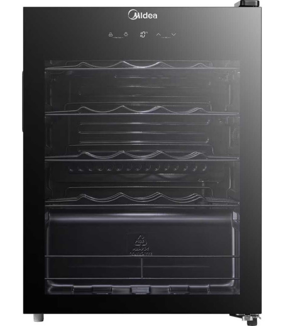 Vinoteca Midea MDRW111FGG22, 64x47cm, G, Negro