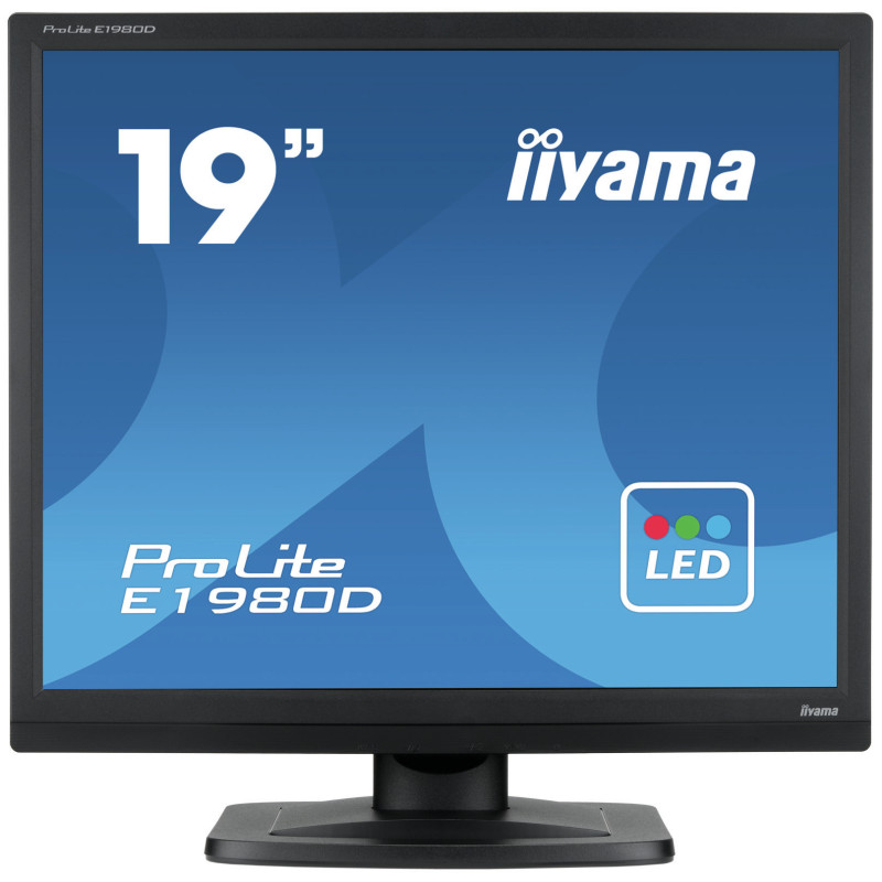 ProLite E1980D-B1 LED display 48,3 cm (19) 1280 x 1024 Pixeles XGA Negro