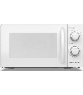 Microondas Grunkel MW20MI, 20L, Blanco,