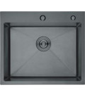 FREGADERO NOVA PADUA, 1C 50X54, INOX NEGRO, CRUAD