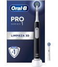 Cepillo Dental Braun Oral-B PRO1BLACK, (EB50RX+EB6