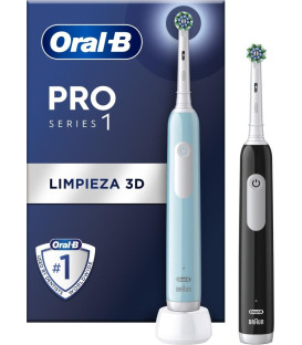 Cepillo Dental Braun Oral-B PRO1 duo negro +azul