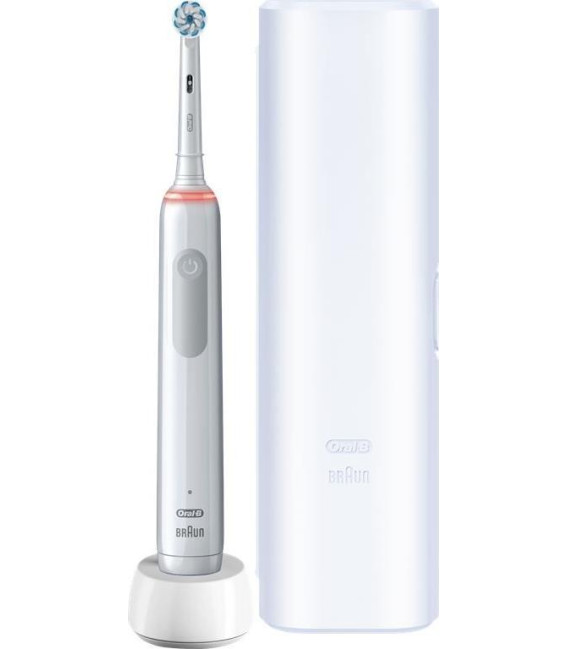 Cepillo Dental Braun Oral-B Pro3 3500, Blanco+Estu