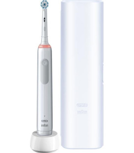 Cepillo Dental Braun Oral-B Pro3 3500, Blanco+Estu