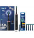 Cepillo Dental Braun Oral-B PRO3BLACK, Pack Christ