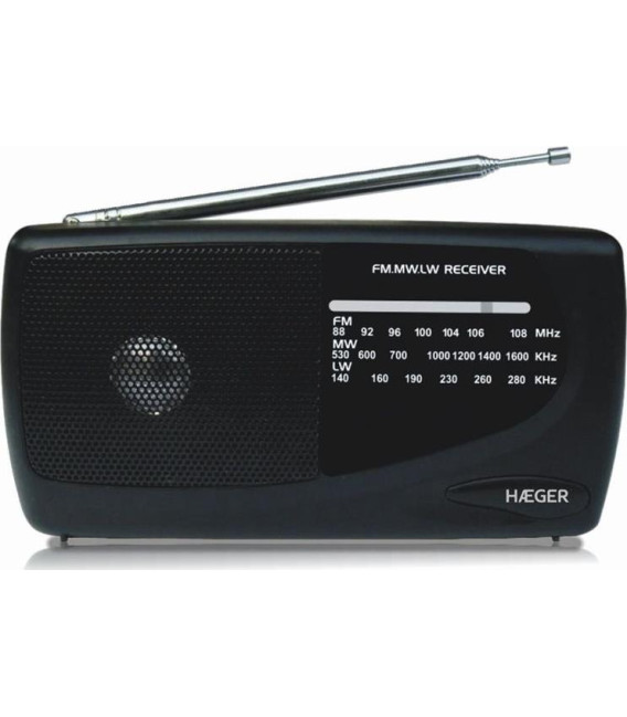 Radio Haeger PRTRI002A, handy am/fm/lw, multiband