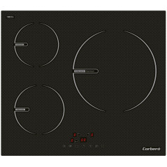 Inducción Corbero CCIG9322, 3 Zonas, Touch Control