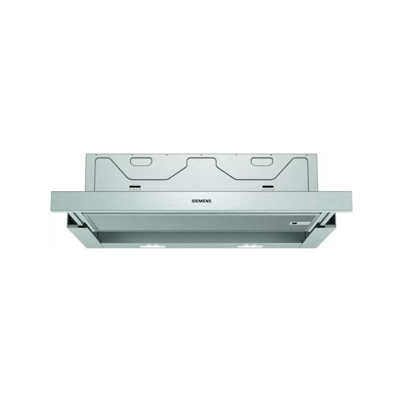 Campana Siemens LI64MB521, 60cm, 389m3/h, Acero, C