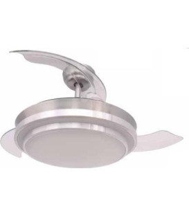 Ventilador techo FM VTSENZAPLUS, dc 107 cm ø c/luz