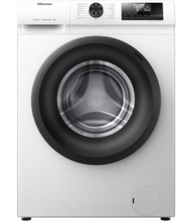 Lavadora Hisense WFQP901418VM, 9kg, 1400rpm, B, Bl