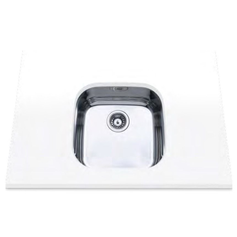 Fregadero Edesa Fuji BE40x40, 1C, 40x40x20, Inox Fregadero Edesa Fuji BE40x40, 1C, 40x40x20, Inox