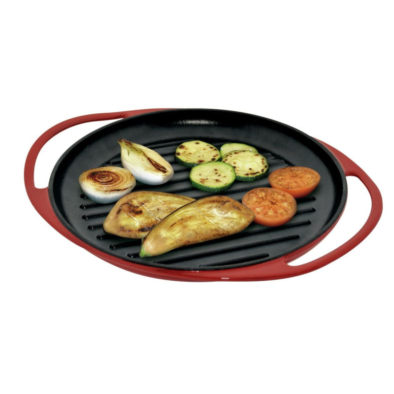 Sarten grill Jata GR25, 25cm, redonda