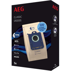 Bolsa Aspirador AEG GR200S, pack 5 bolsas, S-Bag C