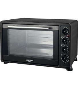 Mini-Horno Bastilipo MILAN, 55L, 2000w, negro